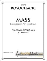 Mass in Honor of Pope Saint John Paul II SATB Singer's Edition cover